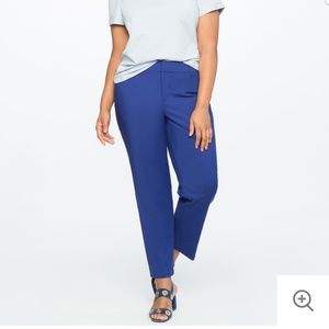 Eloquii Kady Fit Double Weave Ankle Pants, NWT